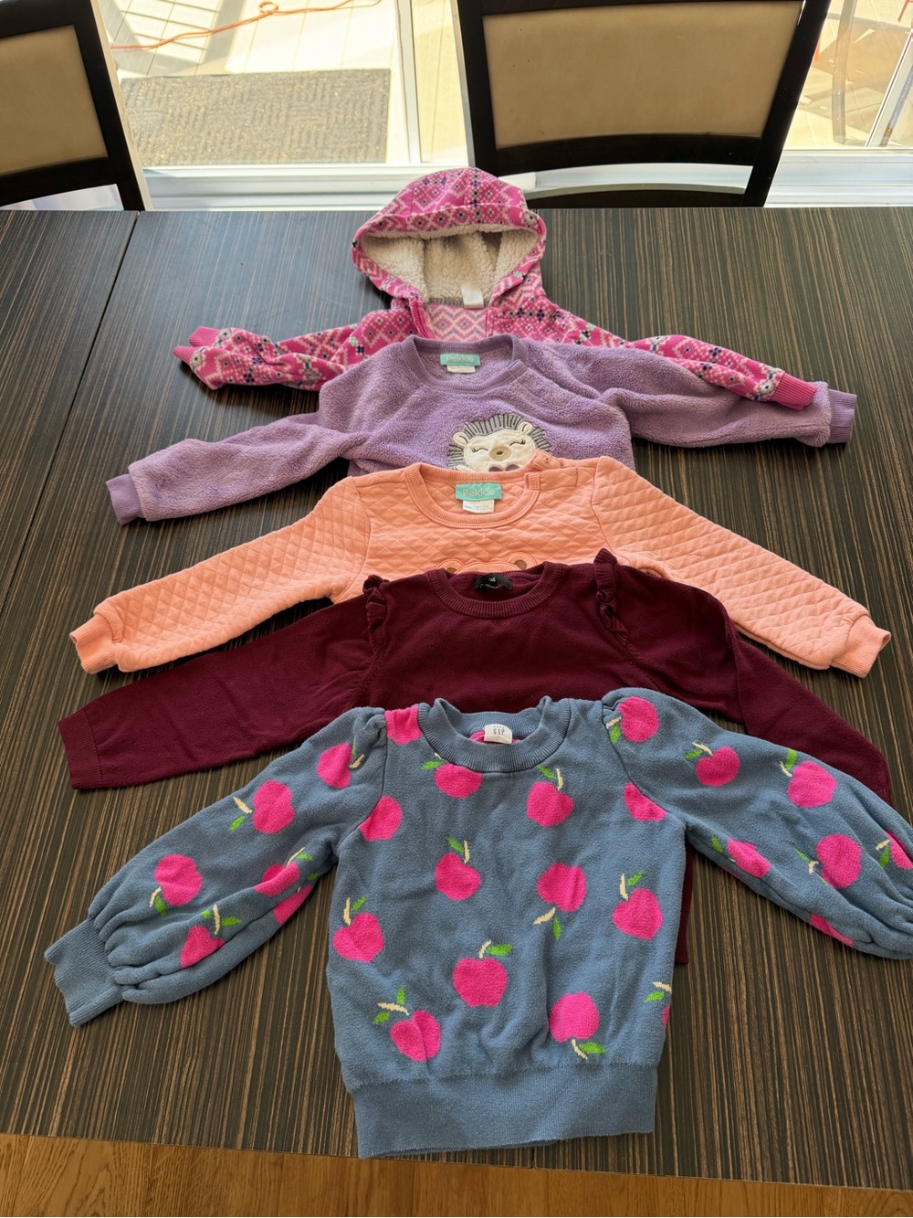 Girls' Cozy Sweater Bundle - 6 items